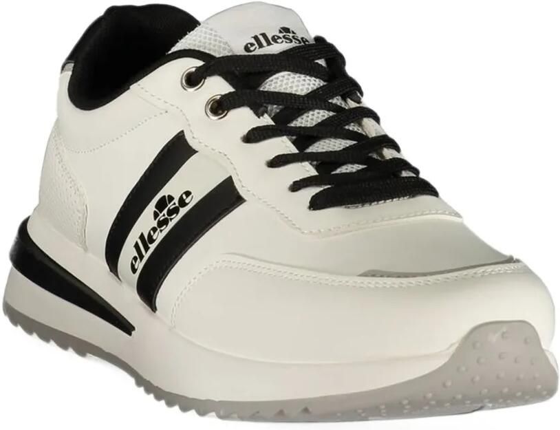 Ellesse logo-print panelled sneakers Wit - Foto 3