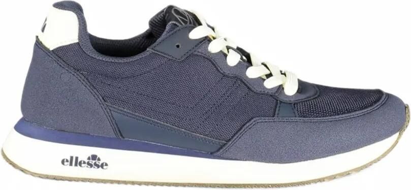 Ellesse mesh-panelled sneakers Blauw