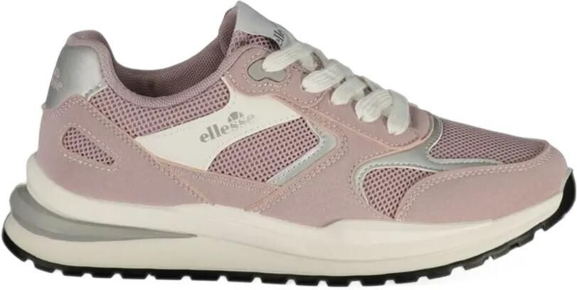 Ellesse mesh-panelled sneakers Roze