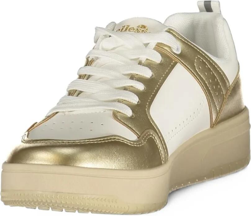 Ellesse metallic-effect panelled sneakers Wit - Foto 2