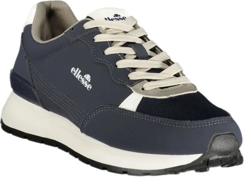 Ellesse panelled logo-print sneakers Blauw - Foto 3