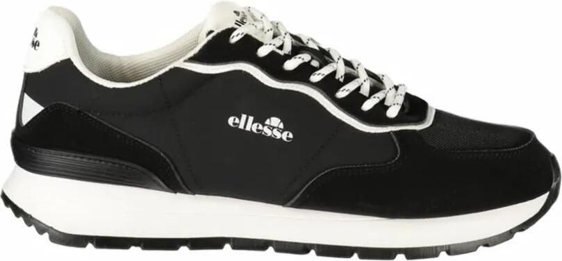 Ellesse panelled low-top sneakers Zwart