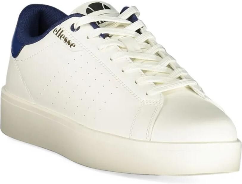Ellesse perforated-detail logo-print sneakers Wit - Foto 3