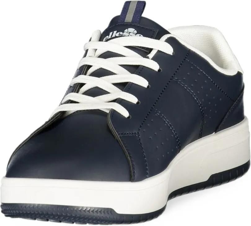 Ellesse perforated logo-print sneakers Blauw - Foto 3