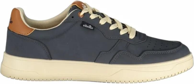 Ellesse perforated panelled sneakers Blauw