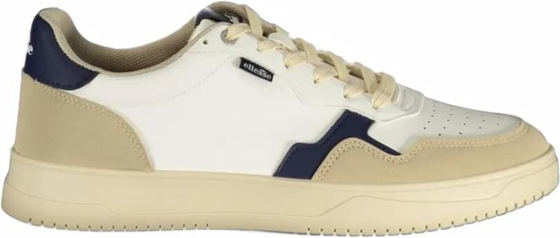 Ellesse perforated panelled sneakers Wit