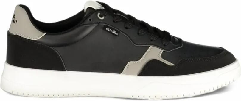 Ellesse perforated panelled sneakers Zwart