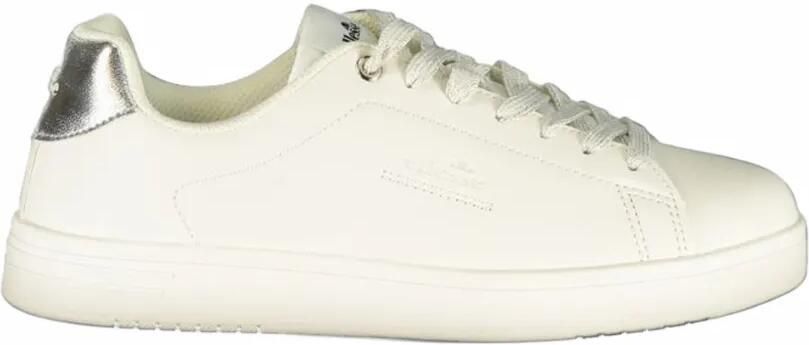 Ellesse Sneakers met metallic hak en logo-reliëf Beige