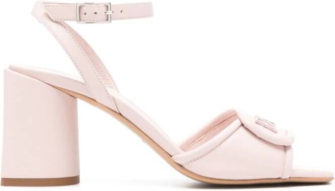 Emporio Armani Leren sandalen Roze