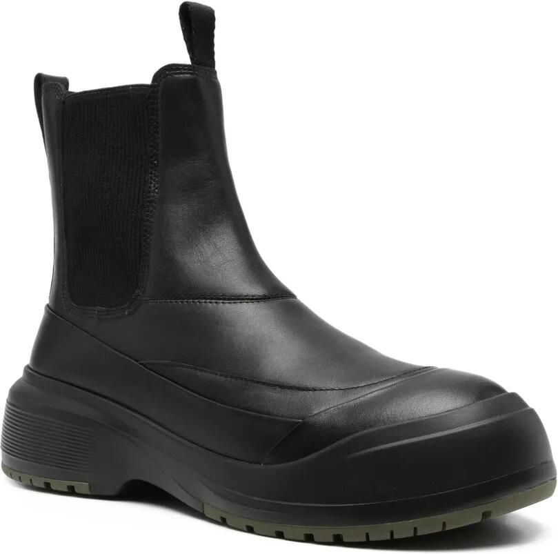 Emporio Armani Chunky Crust enkellaarzen Zwart - Foto 3