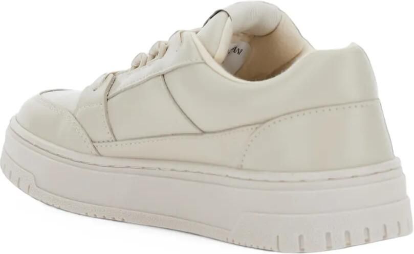 Emporio Ar i Kids logo-patch panelled sneakers Beige - Foto 2