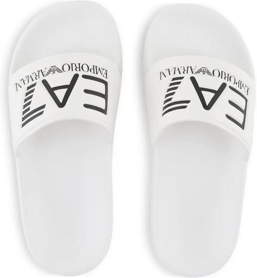 Emporio Ar i Kids Slippers met logo Wit - Foto 2