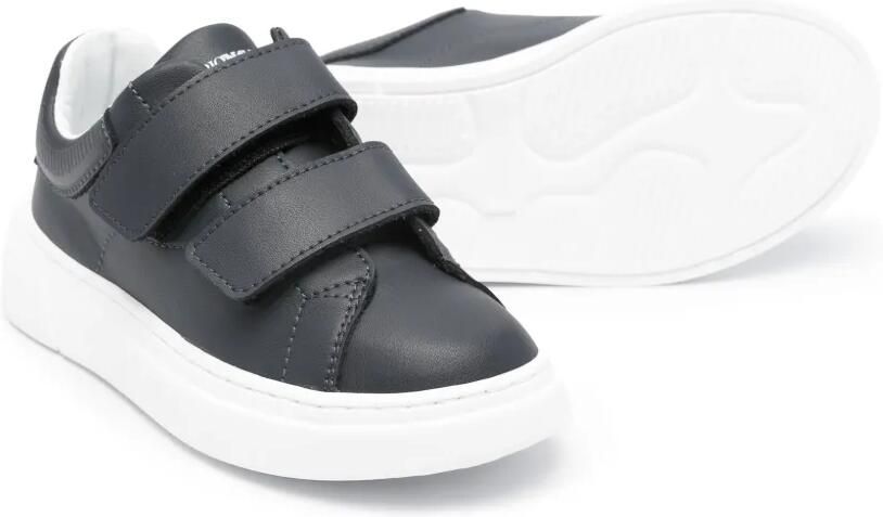 Emporio Ar i Kids Sneakers met klittenband Blauw - Foto 3