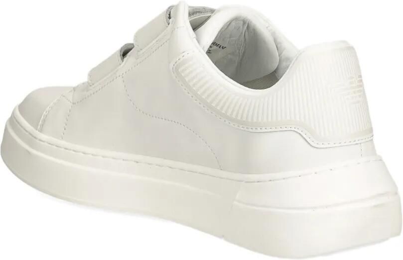 Emporio Ar i Kids Sneakers met klittenband Wit - Foto 2