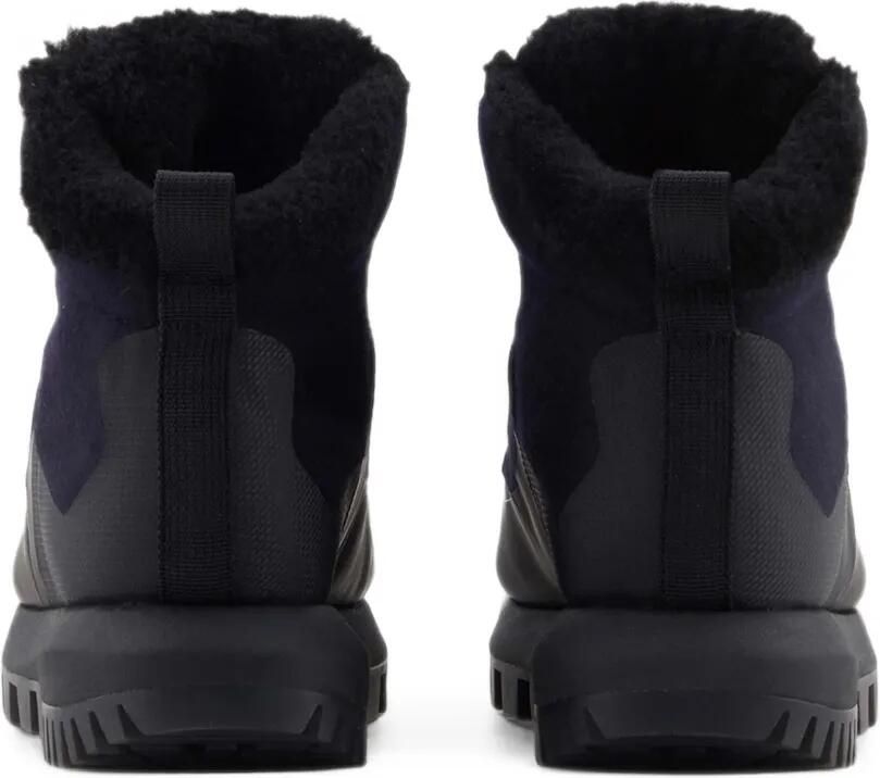 Emporio Armani Laarzen met fleece afwerking en vlakken Zwart - Foto 3