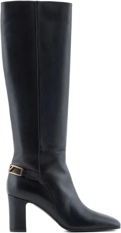 Emporio Armani Laarzen met gesp Zwart