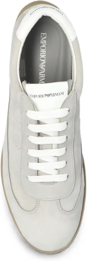 Emporio Armani Leren sneakers Grijs - Foto 5