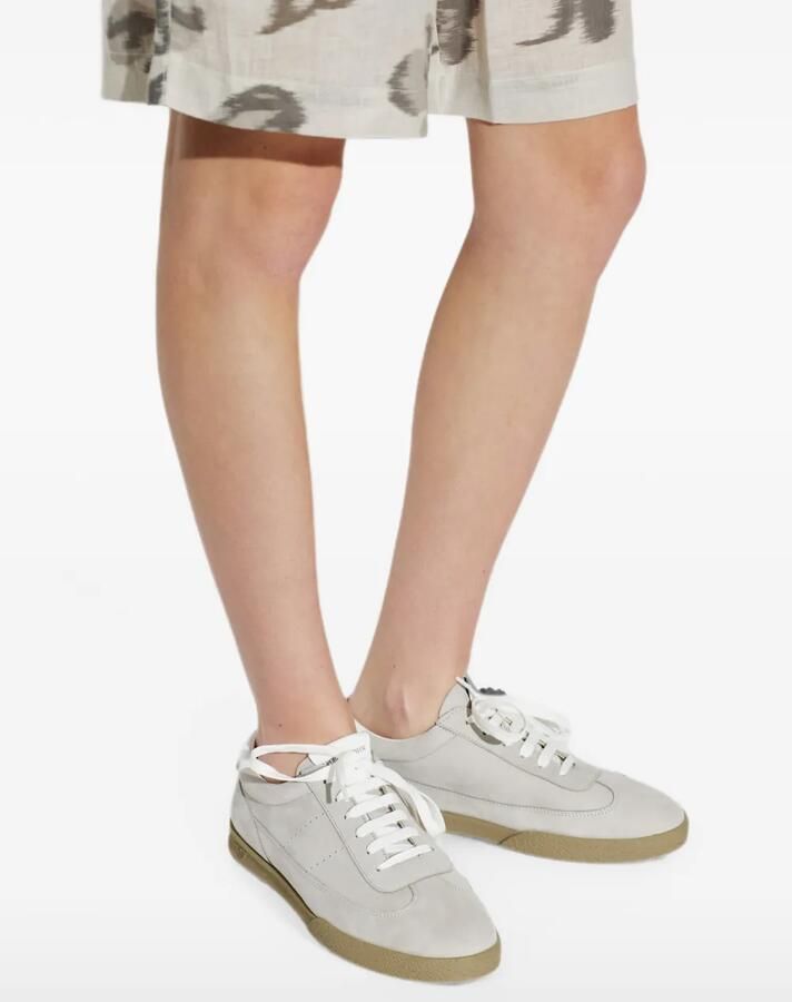 Emporio Armani Leren sneakers Grijs - Foto 2