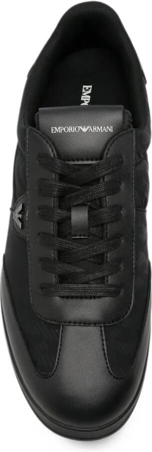 Emporio Armani Sneakers met vlakken en logoprint Zwart - Foto 3