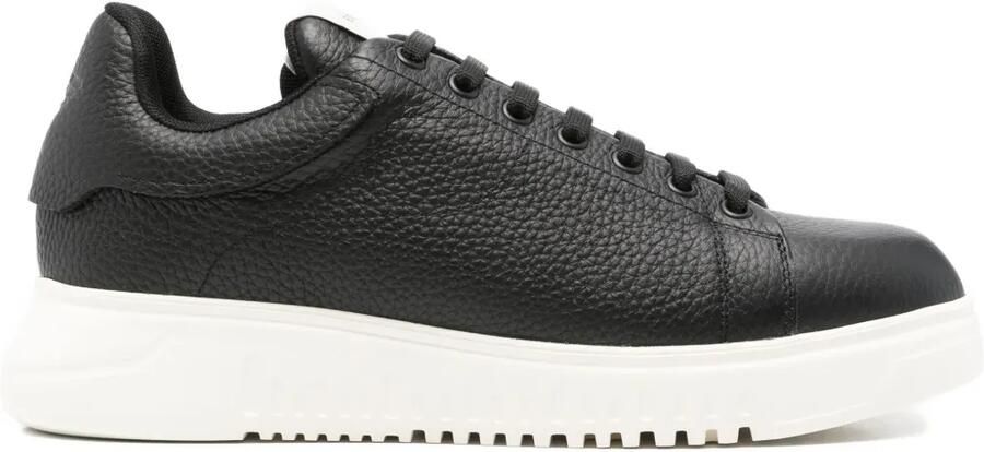 Emporio Armani Low-top sneakers Zwart