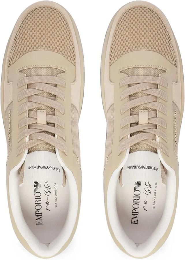 Emporio Armani Sneakers met vlakken Beige - Foto 2