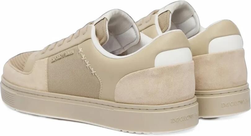 Emporio Armani Sneakers met vlakken Beige - Foto 3