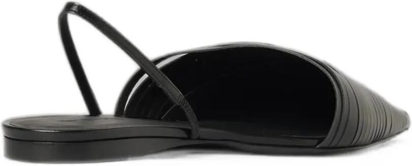 Emporio Armani Platte slingback pumps met uitgesneden details Zwart - Foto 3