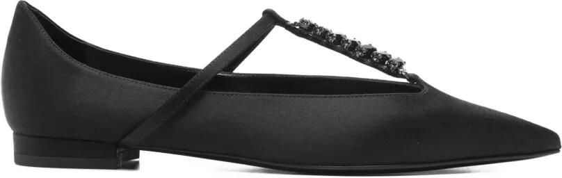 Emporio Armani Pumps met puntige neus Zwart