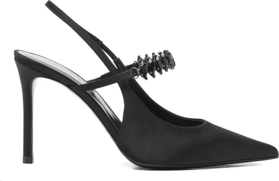 Emporio Armani Pumps verfraaid met hak Zwart