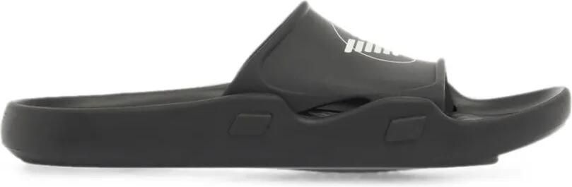 Emporio Armani Slip-on sandalen Zwart