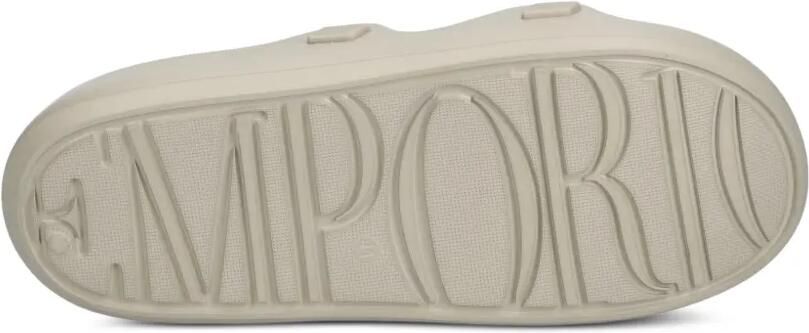 Emporio Armani Slippers met logoprint Beige - Foto 4