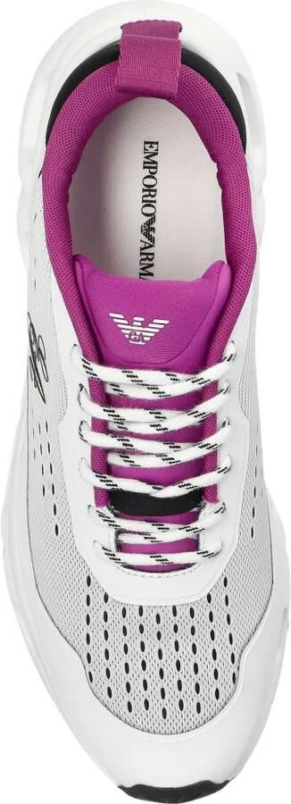 Emporio Armani Sneakers met borduurwerk Wit - Foto 4