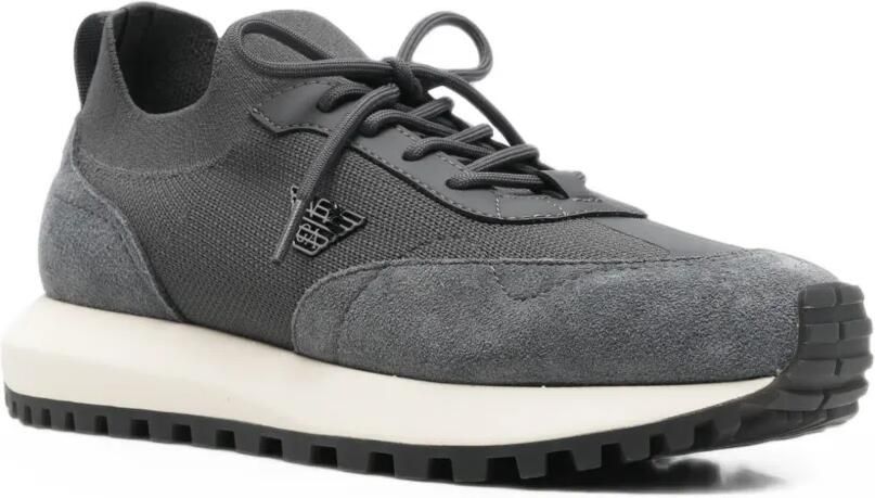 Emporio Armani Sneakers met logoplakkaat Grijs - Foto 2