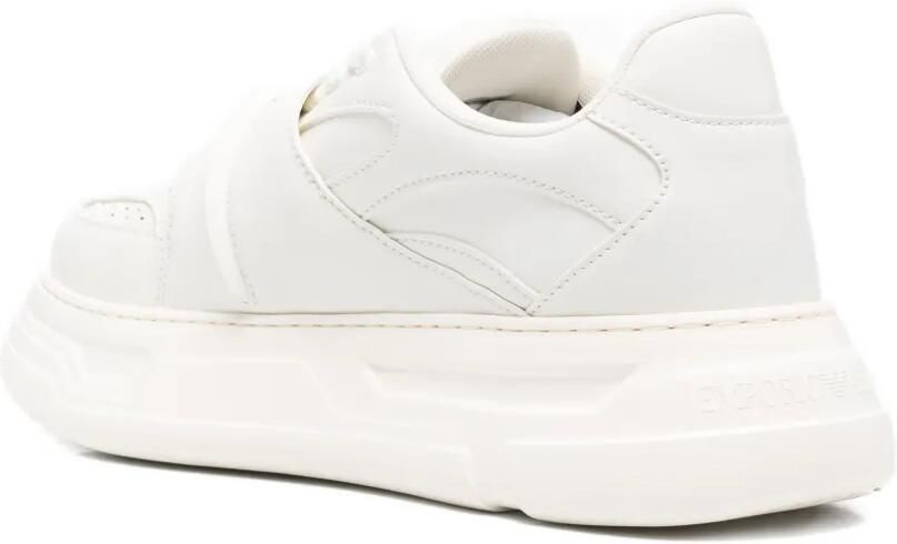 Emporio Armani Sneakers met plateauzool Beige - Foto 2