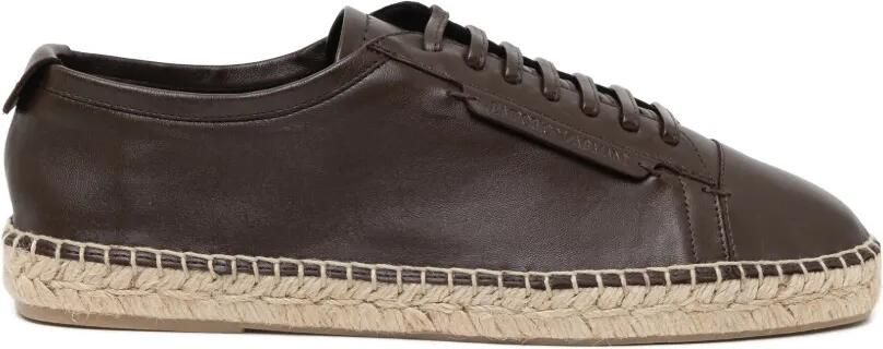 Emporio Armani Supple espadrilles Bruin