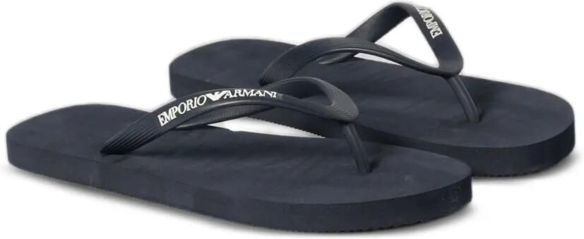 Emporio Armani Teenslippers met logoprint Zwart - Foto 2