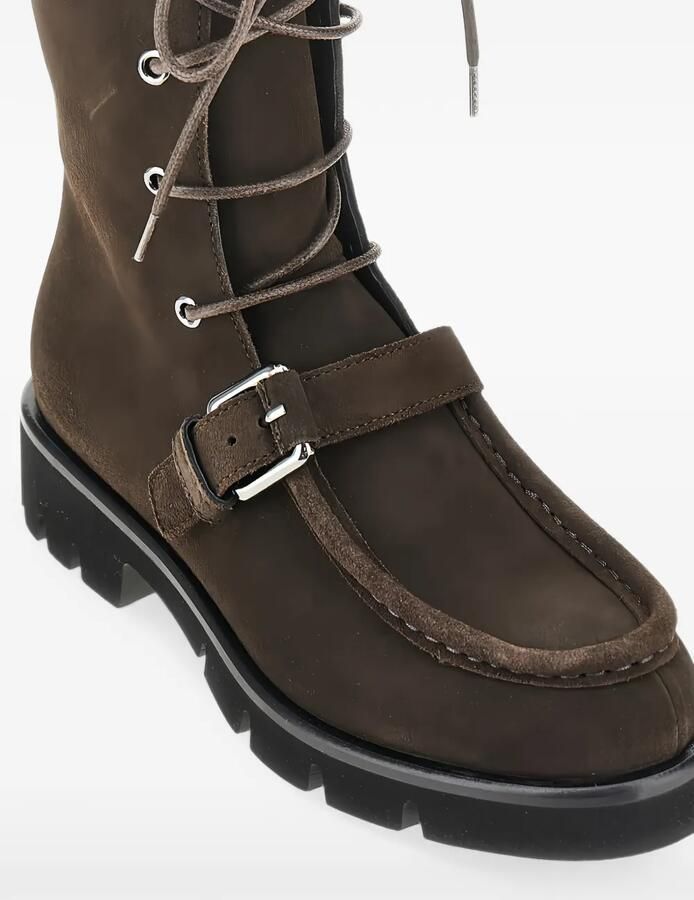 Emporio Armani Veterlaarzen met gesp Bruin - Foto 2