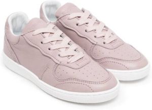 Emporio Ar i Kids front lace-up fastening trainers Roze