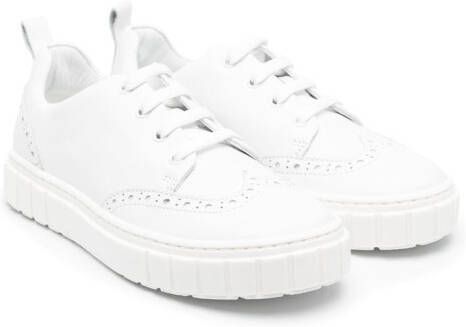 Emporio Armani Kids Sneakers Wit