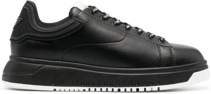 Emporio Armani Low-top sneakers Zwart