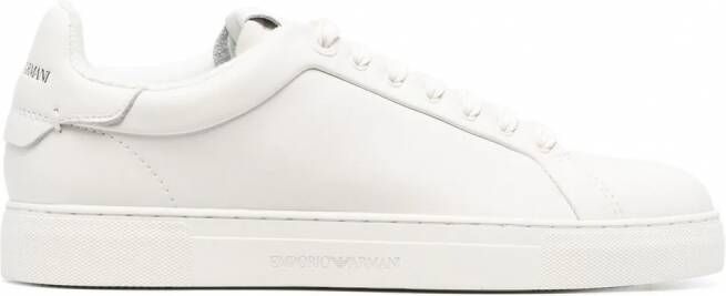 Emporio Armani Sneakers met logoprint Wit