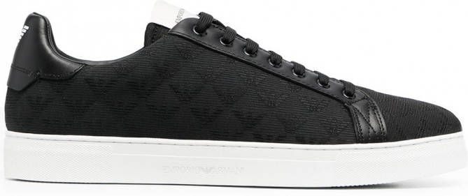 Emporio Armani Low-top sneakers Zwart