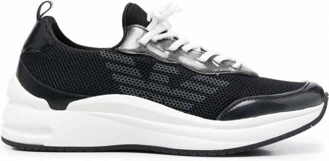 Emporio Armani Low-top sneakers Zwart