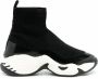 Emporio Armani Sneakers met chunky zool Zwart - Thumbnail 1