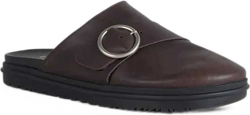 EMU AUSTRALIA Amber 2.0 muiltjes met gespdetail Bruin - Foto 4