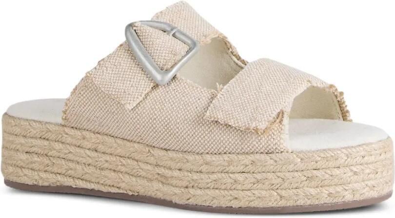 EMU AUSTRALIA Ayers sandalen met gespsluiting en franje Beige - Foto 2