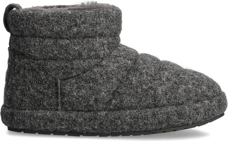 EMU AUSTRALIA Barrington gewatteerde slippers Grijs