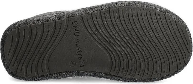EMU AUSTRALIA Barrington gewatteerde slippers Grijs - Foto 3