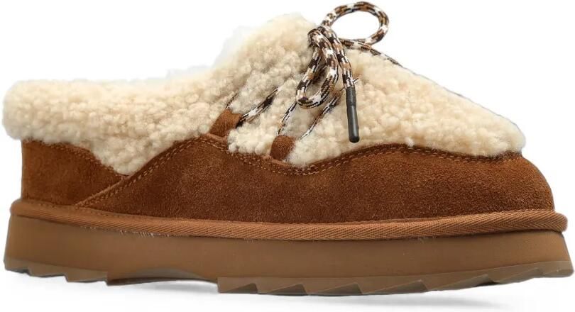 EMU AUSTRALIA Hayley sandalen met lammy afwerking Bruin