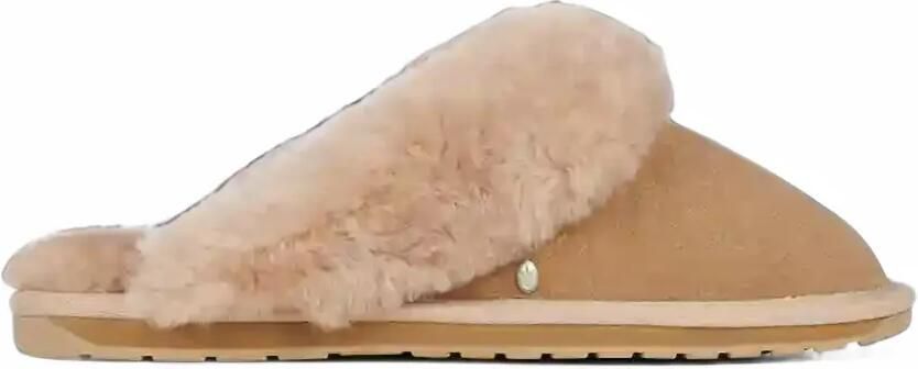 EMU AUSTRALIA Jolie shearling-trim slippers Beige - Foto 5